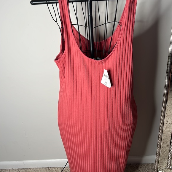 BOGO NWT Forever 21 + Plus Size Pink Dress with Buttons size 3X - Picture 3 of 4